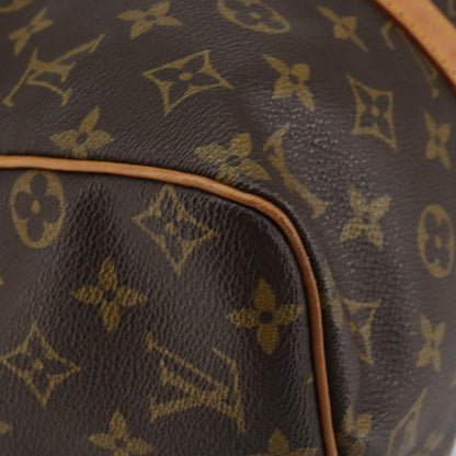 Louis Vuitton Sac Souple Handbag Monogram Canvas, BROWN, CANVAS, Travel bag