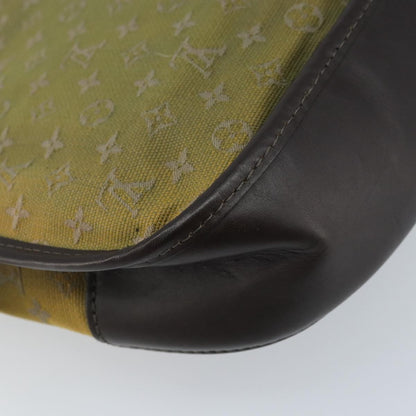 Louis Vuitton Marjorie Handbag Mini Lin, KHAKI, CANVAS, Shoulder bag