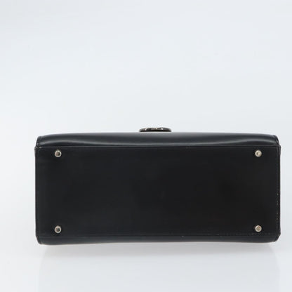 Givenchy Vintage 4G handbag Leather, BLACK, LEATHER, Handbag