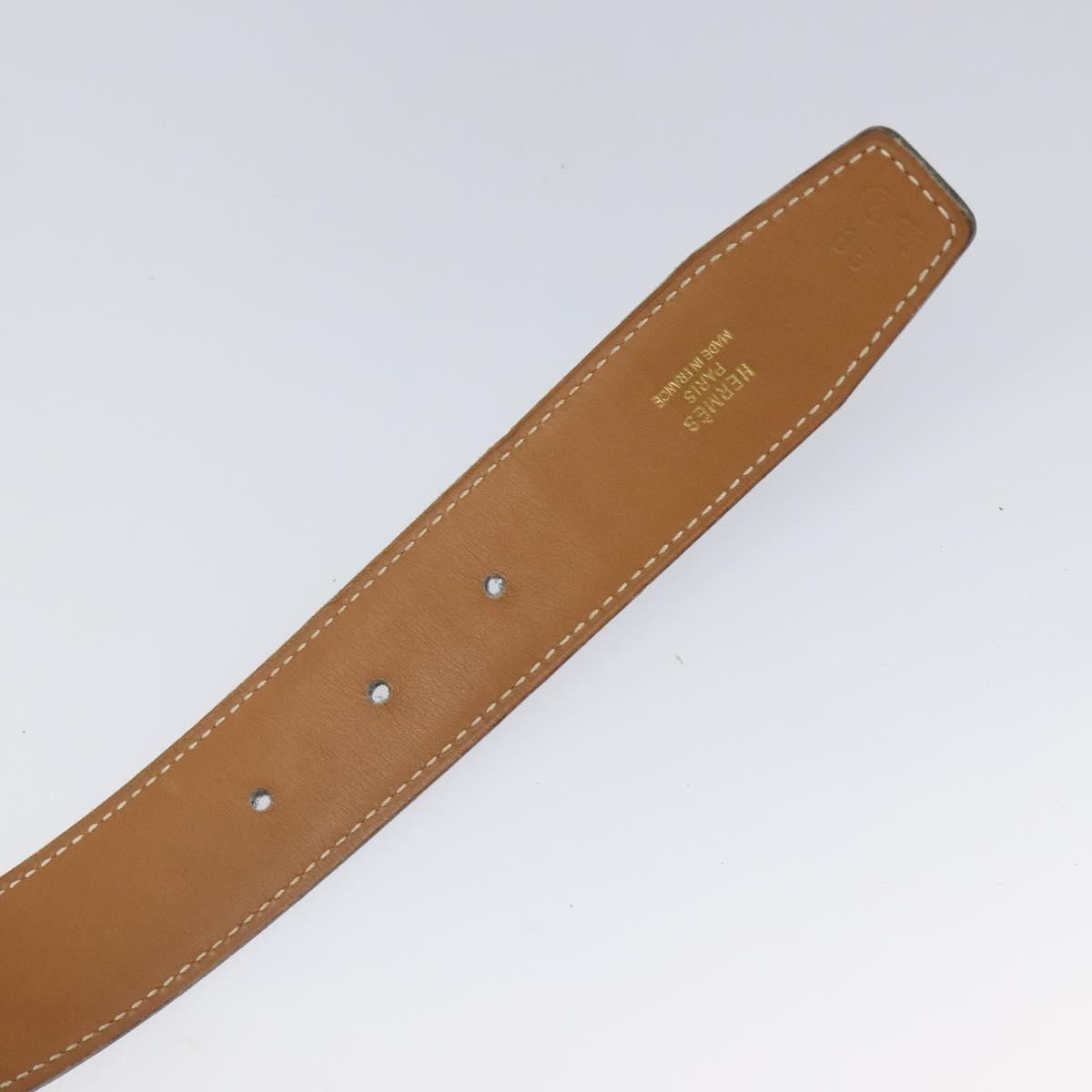 Hermes Constance Belt Leather, BLACK, LEATHER, Belts