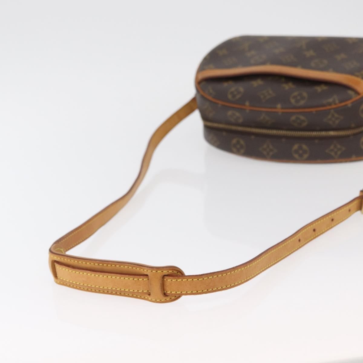Louis Vuitton Blois Handbag Monogram Canvas, Brown, Canvas, Shoulder Bag