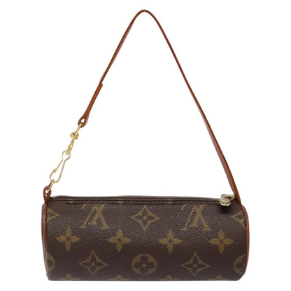 Louis Vuitton Papillon Pochette Monogram Canvas, BROWN, CANVAS, Handbag