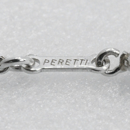 Tiffany & Co. Elsa Peretti Bean Pendant Necklace Sterling Silver, SILVER, SILVER, Necklace