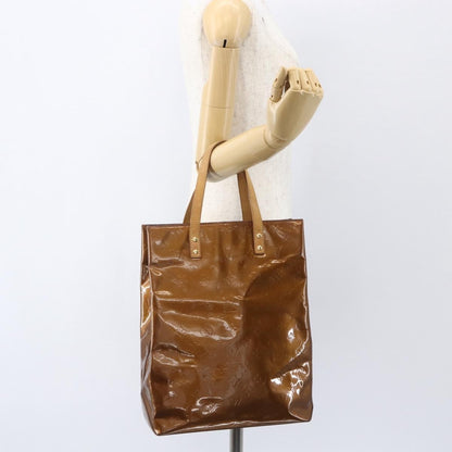 Louis Vuitton Reade Handbag Monogram Vernis, BROWN, PATENT_LEATHER, Handbag