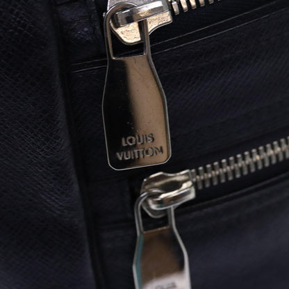 Louis Vuitton Zippe Cabas Taiga Leather, NAVY, LEATHER, Tote bag