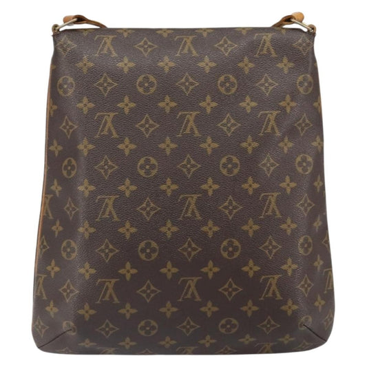 Louis Vuitton Musette Salsa Handbag Monogram Canvas, BROWN, CANVAS, Shoulder bag