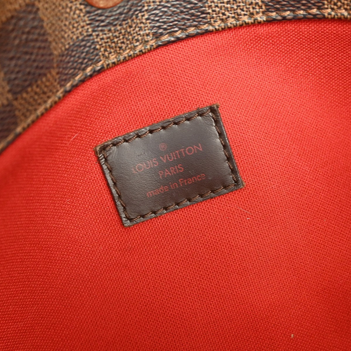 Louis Vuitton Bloomsbury Handbag Damier, Brown, Canvas, Shoulder Bag