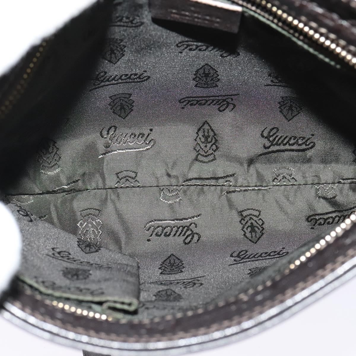 Gucci Zip Top Messenger Bag Guccissima Leather, BROWN, LEATHER, Shoulder bag