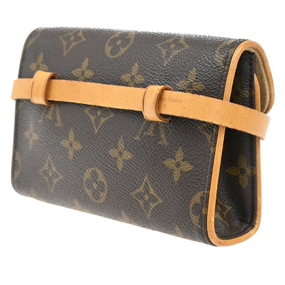 Louis Vuitton Florentine Pochette Monogram Canvas, Brown, Leather, Clutch