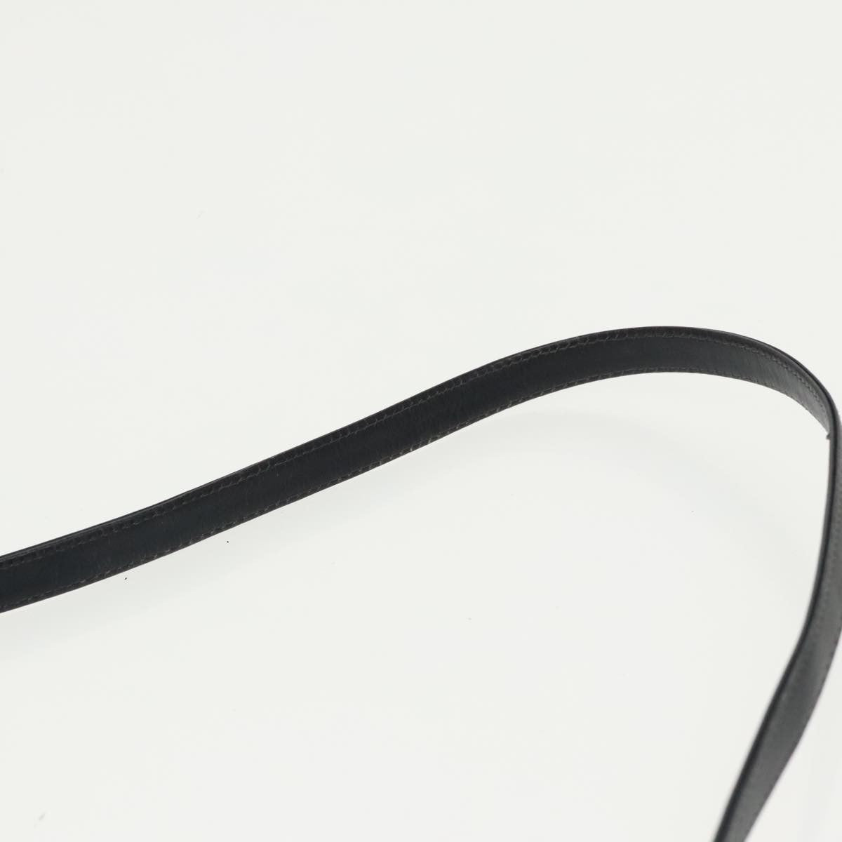 Christian Dior Vintage Trotter Shoulder Bag Canvas, NAVY, CANVAS, Shoulder bag