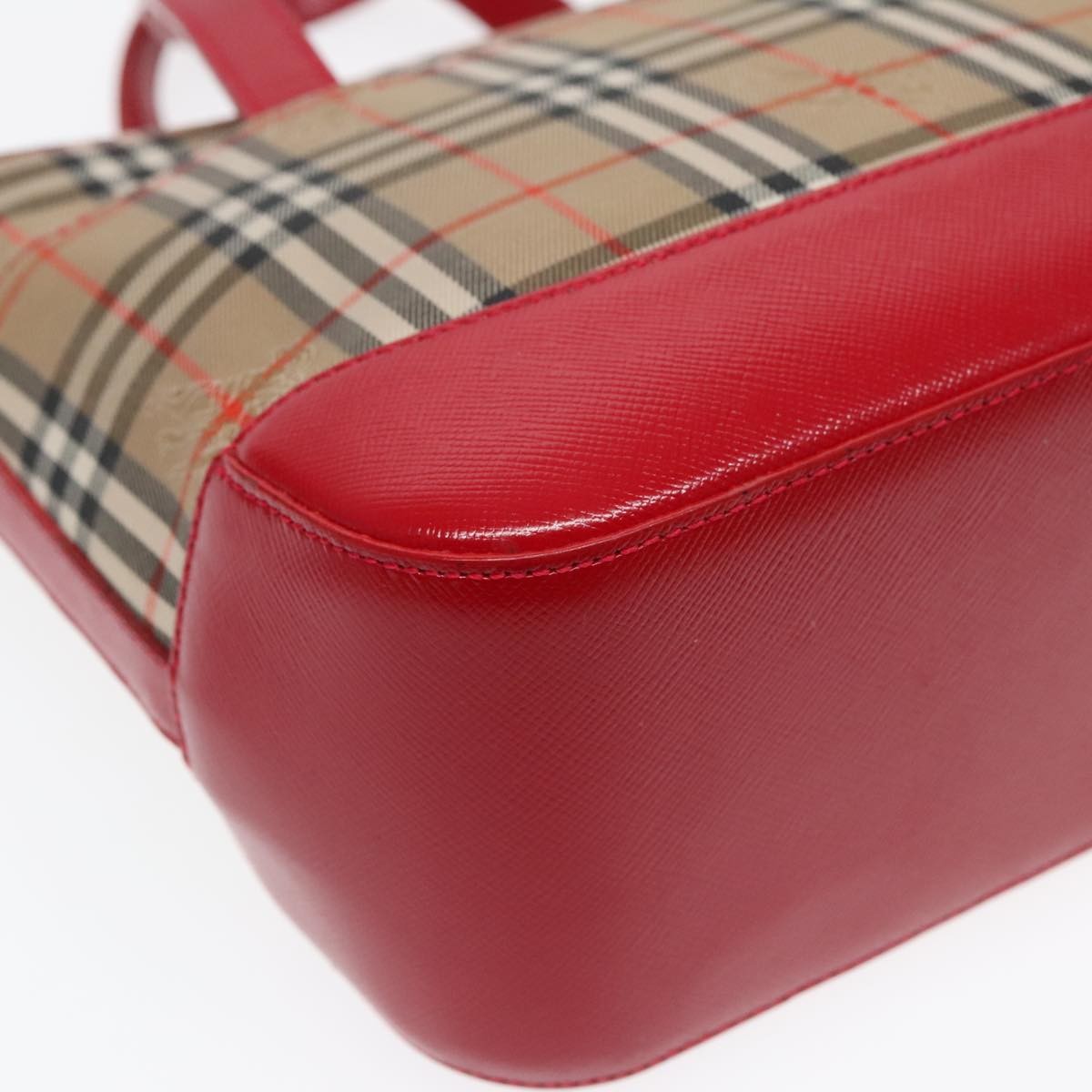 Burberry Nova Check Handbag Nova Check Canvas, BEIGE, CANVAS, Handbag