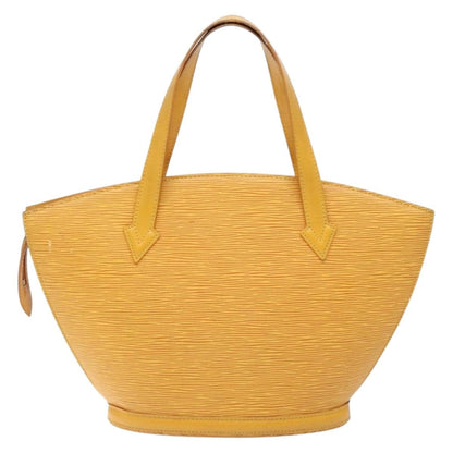 Louis Vuitton Saint Jacques Handbag Epi Leather, YELLOW, LEATHER, Handbag