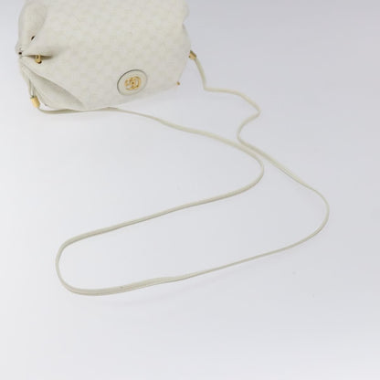 Gucci Candy Crossbody Bag Mini GG Coated Canvas, WHITE, CANVAS, Shoulder bag