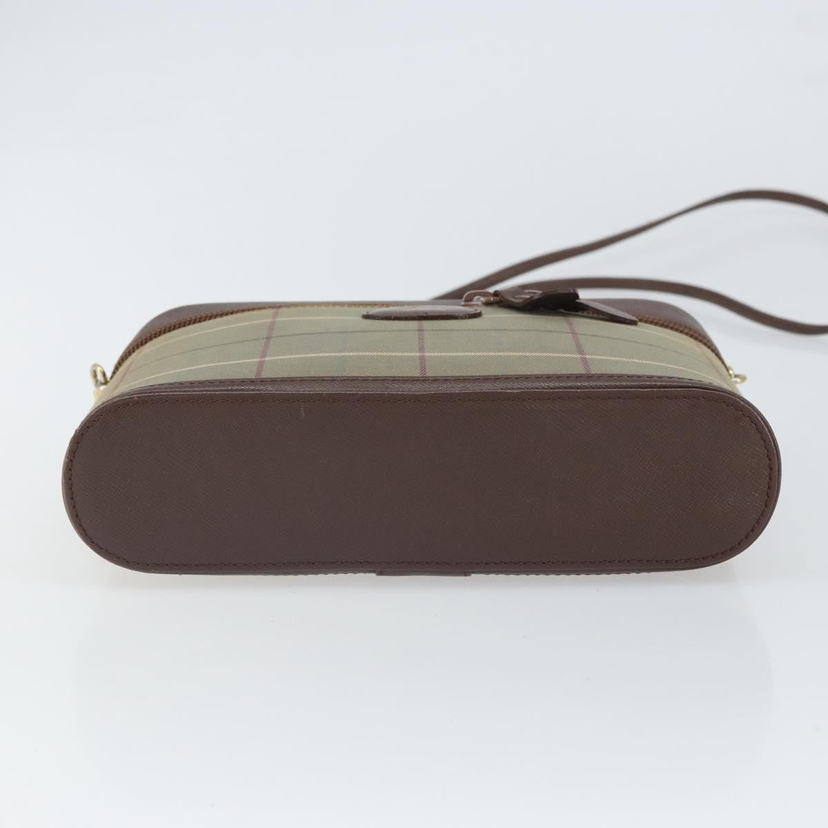 Burberry Nova check Shoulder bag Canvas, BEIGE, CANVAS, Shoulder bag
