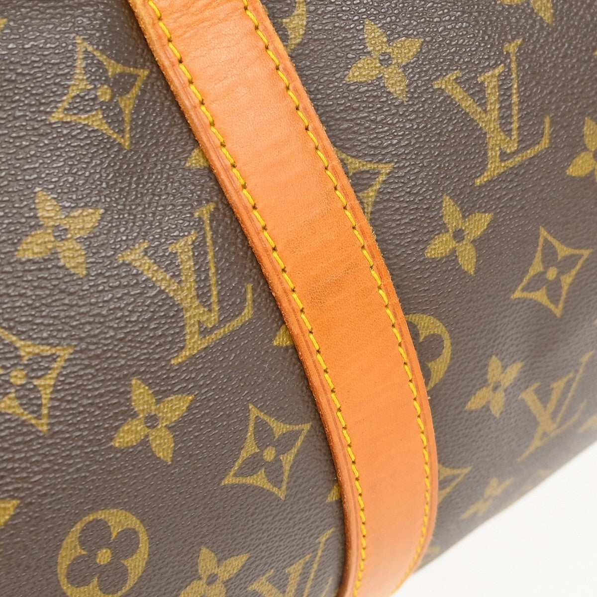 Louis Vuitton Keepall Bag Monogram Canvas, Brown, Canvas, Travel Bag