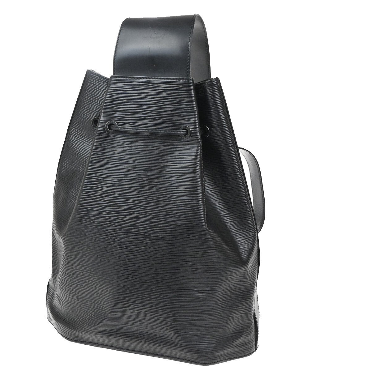 Louis Vuitton Vintage Sac d'Epaule Handbag Epi Leather, BLACK, LEATHER, Handbag