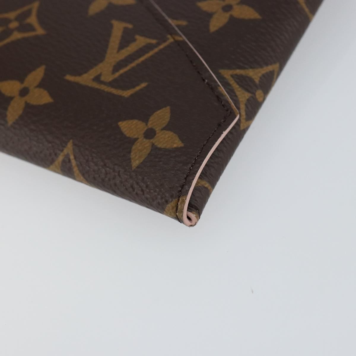 Louis Vuitton Kirigami Pochette Monogram Canvas, BROWN, CANVAS, Clutche & pouche