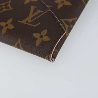 Louis Vuitton Kirigami Pochette Monogram Canvas, BROWN, CANVAS, Clutche & pouche