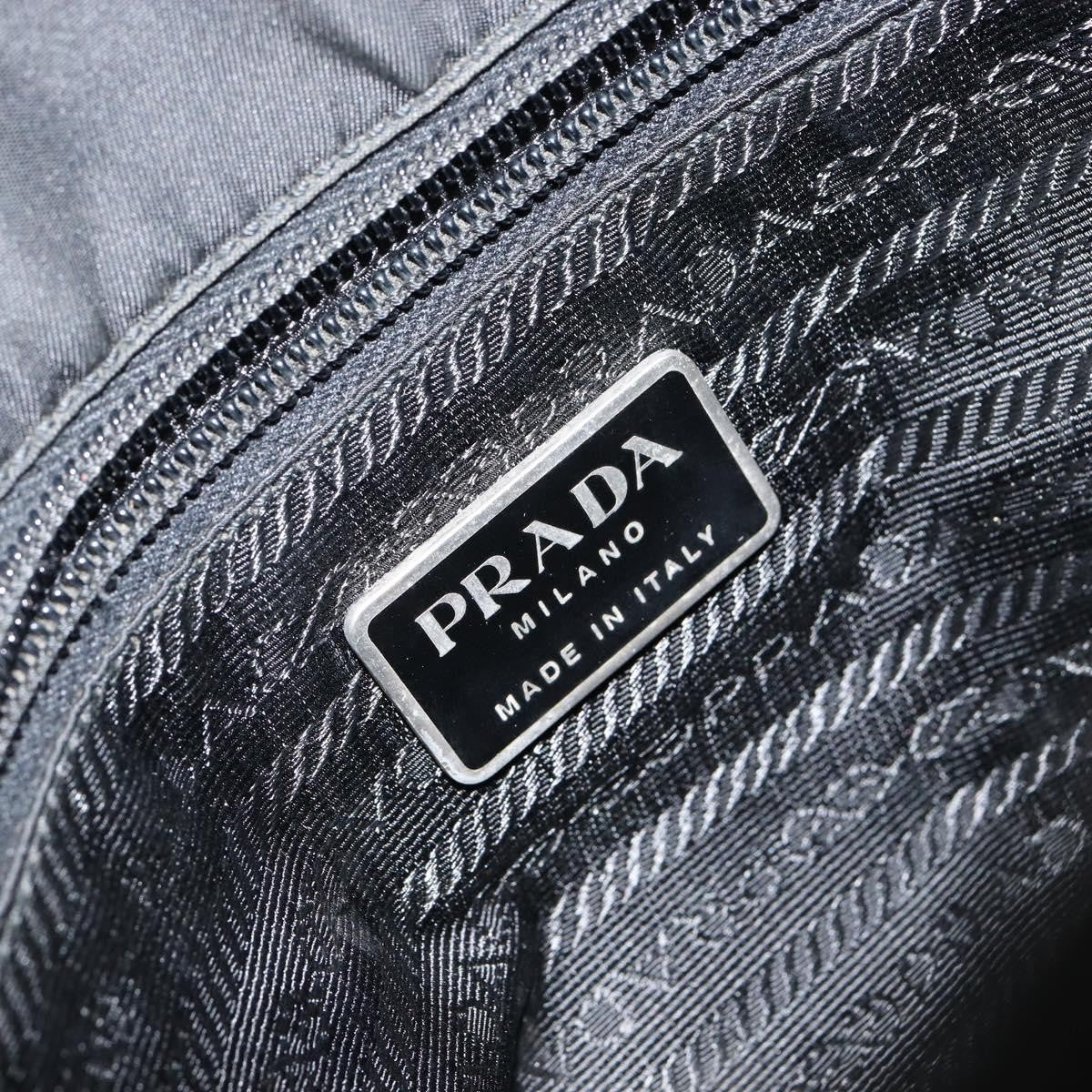 Prada Vintage Handbag Tessuto, BLACK, NYLON, Handbag