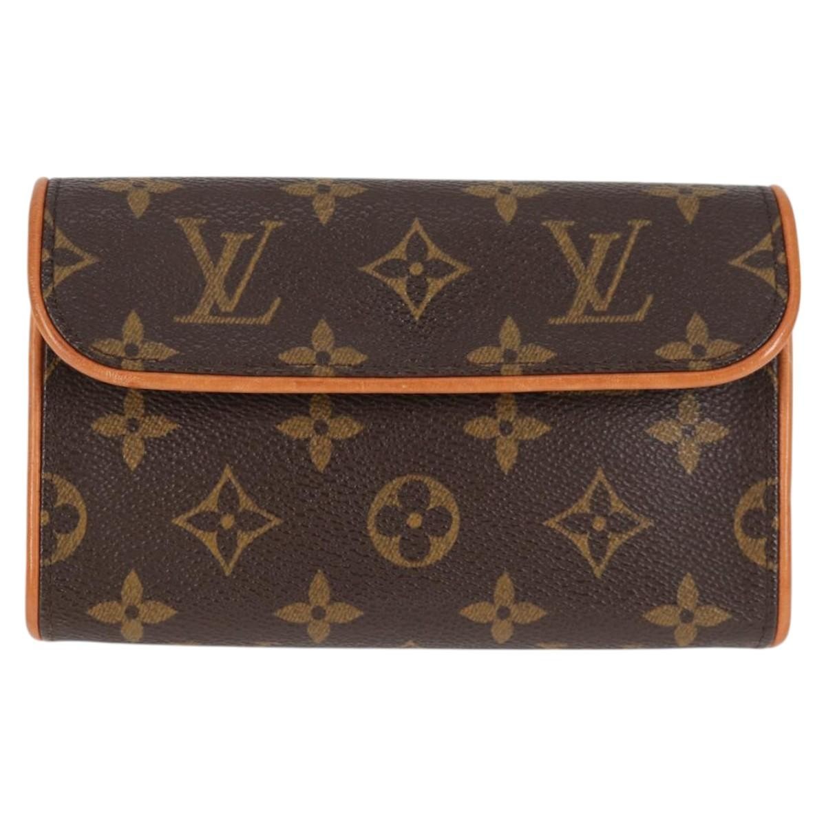 Louis Vuitton Florentine Waist Bag Monogram Canvas, Brown, Canvas, Clutch