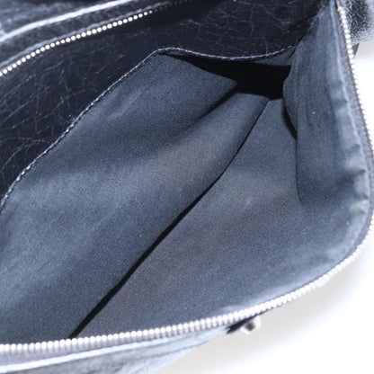 Balenciaga Classic Studs Briefcase Leather, BLACK, LEATHER, Briefcase