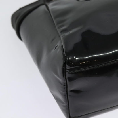 Salvatore Ferragamo Vala Handbag Patent leather, BLACK, PATENT_LEATHER, Handbag