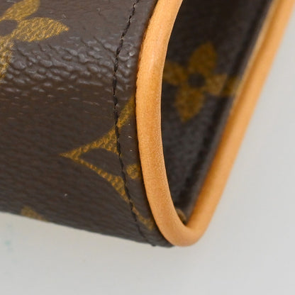 Louis Vuitton Florentine Pochette Monogram Canvas, Brown, Canvas, Clutch