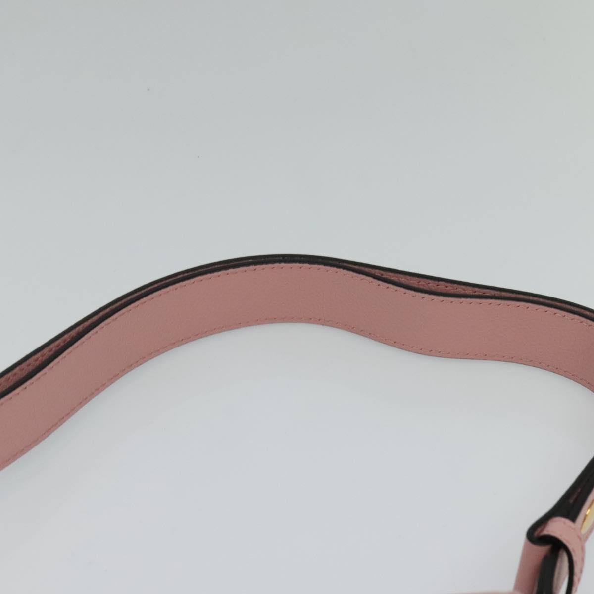 Versace Virtus Flap Messenger Bag Leather, PINK, LEATHER, Shoulder bag