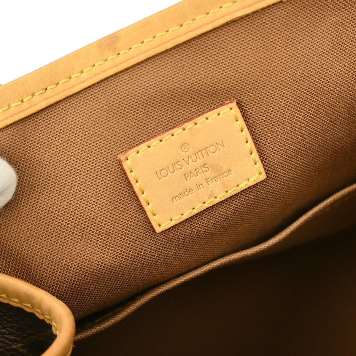 Louis Vuitton Batignolles Handbag Monogram Canvas, Brown, Canvas, Tote Bag