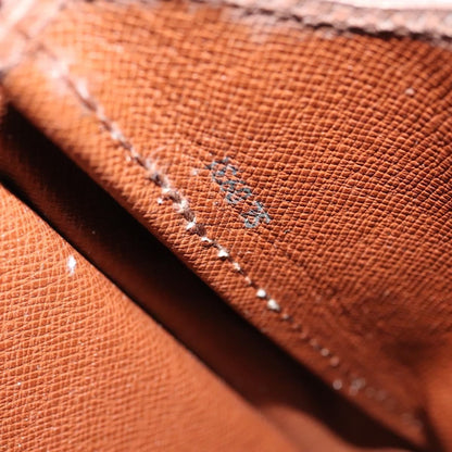 Louis Vuitton Cartouchiere Handbag Monogram Canvas, BROWN, CANVAS, Handbag