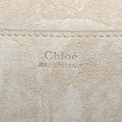Chloe Drew Shoulder Bag Leather, BLUE, LEATHER, Shoulder bag