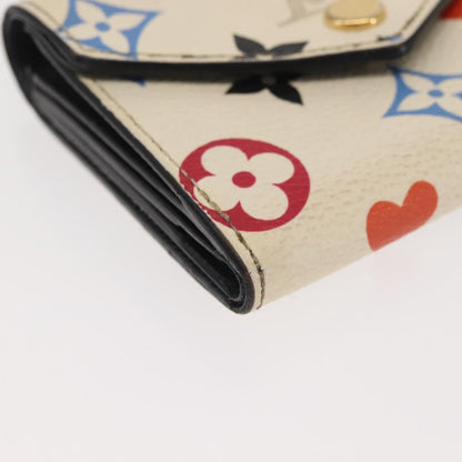 Louis Vuitton x Takashi Murakami Victorine Wallet Monogram Multicolor Coated Canvas, WHITE, CANVAS, Wallets