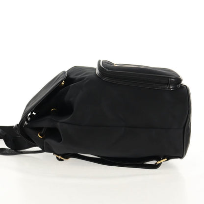 Valentino Garavani Backpack Nylon, Black, Nylon, Backpack