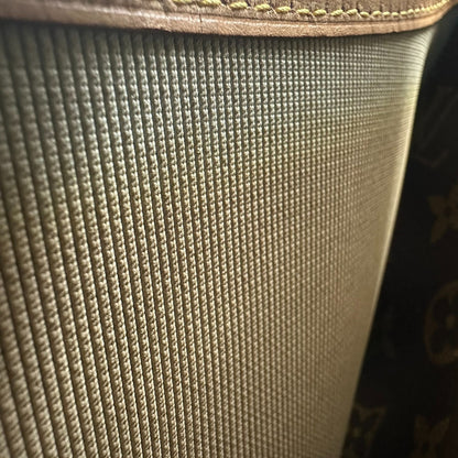 Louis Vuitton Trouville Handbag Monogram Canvas, Brown, Leather, Handbag