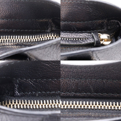 Balenciaga City Classic Metallic Edge Bag Leather, Black, Leather, Handbag