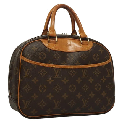 Louis Vuitton Trouville Handbag Monogram Canvas, BROWN, CANVAS, Handbag