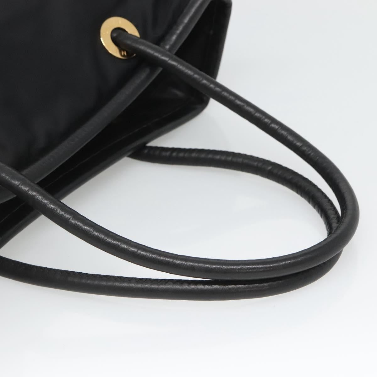 Celine Shoulder Bag Nylon, BLACK, NYLON, Shoulder bag