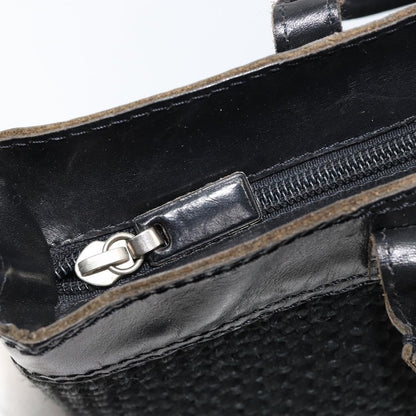 Bottega Veneta Vintage handbag Canvas, BLACK, CANVAS, Handbag