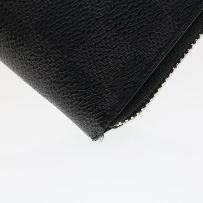 Louis Vuitton Zippy wallet vertical Damier Graphite, BLACK, CANVAS, Wallets