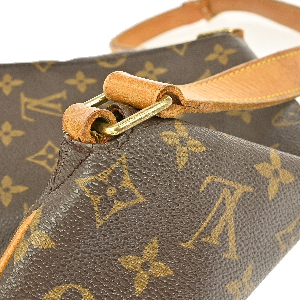 Louis Vuitton Musette Salsa Handbag Monogram Canvas, BROWN, CANVAS, Shoulder bag