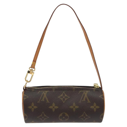 Louis Vuitton Papillon Pochette Monogram Canvas, BROWN, CANVAS, Handbag