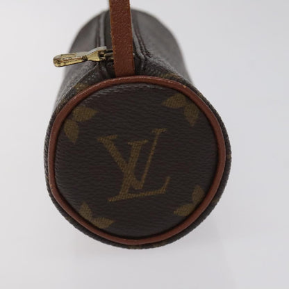 Louis Vuitton Papillon Pochette Monogram Canvas, BROWN, CANVAS, Handbag