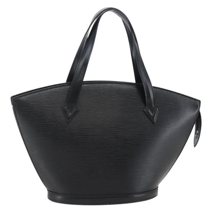 Louis Vuitton Saint Jacques Handbag Epi Leather, BLACK, LEATHER, Handbag