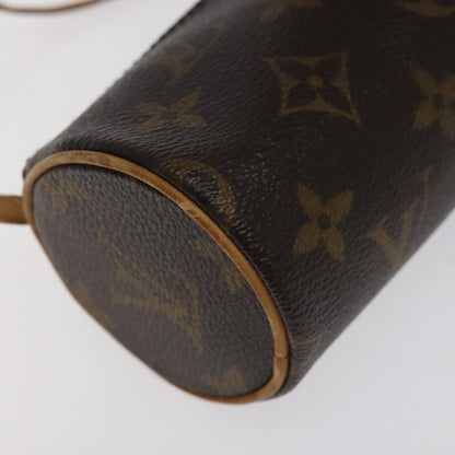 Louis Vuitton Papillon Pochette Monogram Canvas, BROWN, CANVAS, Handbag