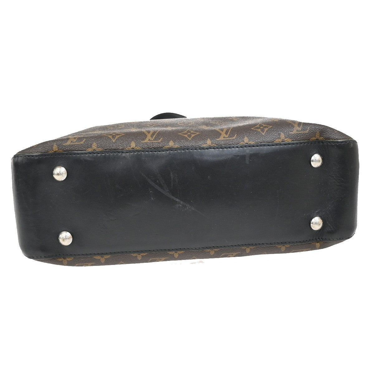 Louis Vuitton Davis Handbag Macassar Monogram Canvas, BROWN, CANVAS, Handbag