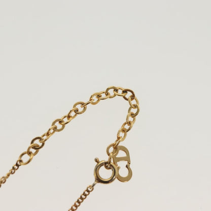 Christian Dior CD Pendant Necklace Gold-plated, GOLD, METAL, Necklace