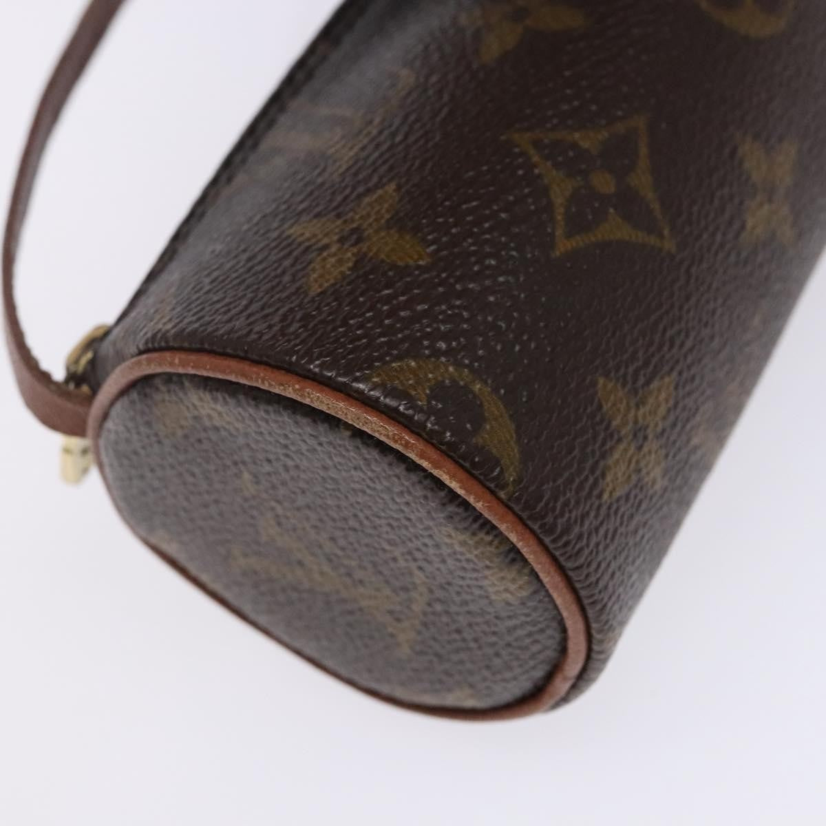 Louis Vuitton Papillon Pochette Monogram Canvas, BROWN, CANVAS, Clutche & pouche