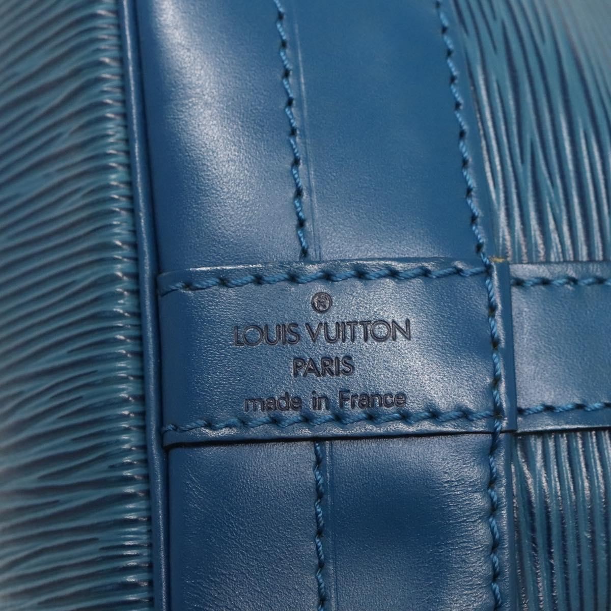 Louis Vuitton Noe Handbag Epi leather, BLUE, LEATHER, Handbag
