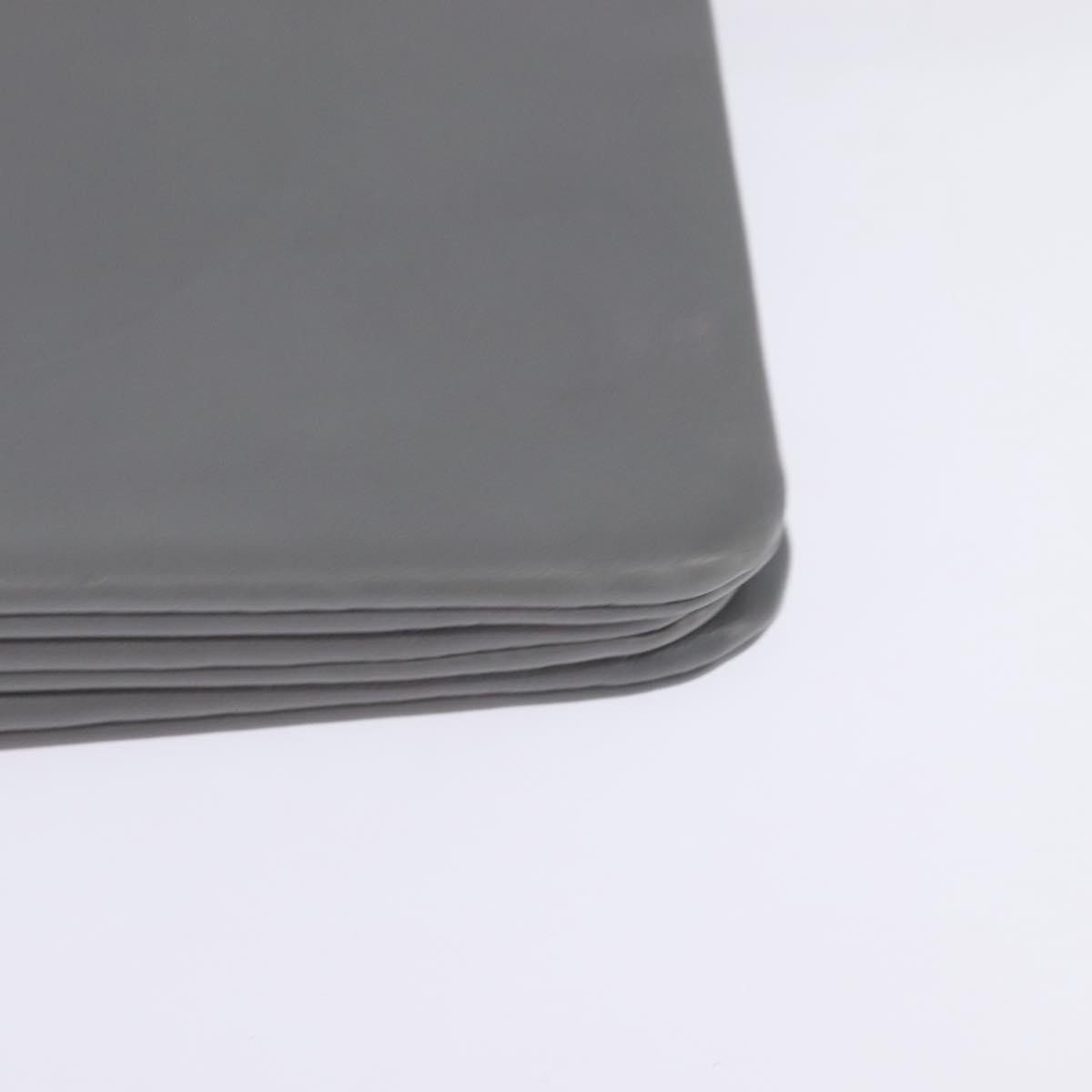 Celine Trio Crossbody Bag Leather, GRAY, LEATHER, Crossbody bag