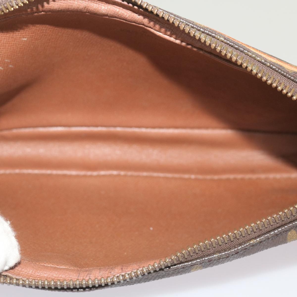 Louis Vuitton Marly Dragonne Clutch Monogram Canvas, BROWN, CANVAS, Clutche & pouche